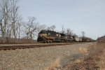 NS 4484 and 4225 take a train of coal empties west